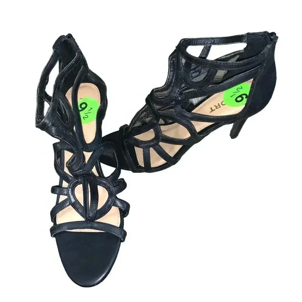 REPORT strappy dress heels
